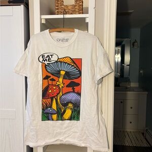 Liquid Blue White T-Shirt